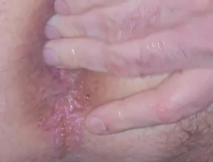 4K Anal Dildo Play and Ride with Cum Shot and Gape View