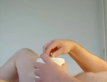 Nylonjung Fucks the Horny Toilet Paper Roll