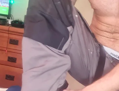 Watch Me Take My Work Uniform