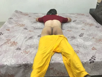 Sissy Femboy Plays with Himself, Fingers His Asshole and Cums Hard