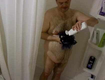 Stepdad Going to Take a Shower