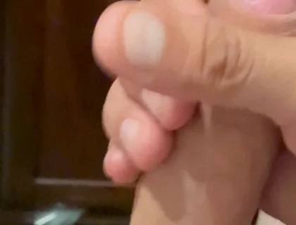 I Masturbate While My Girlfriend Watches and Fingers Herself