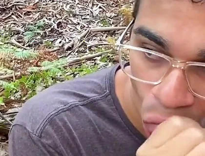 Giving It to a Stranger I Found in the Woods