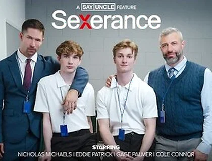 Cole Conners And Gage Palmer In Gay Porn Parodyseverance Sexerance Bubble Butt Twink Takes First Dick For Stepdaddy (free Sfw)