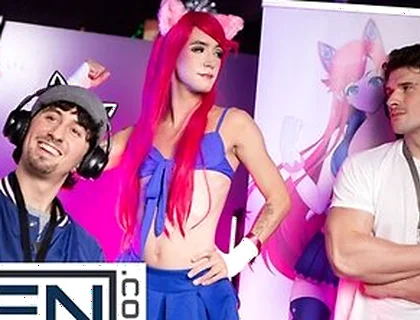 Men - Axelle Rose Gets His Skinny Ass Penetrated By Hunk Malik Delgaty And Gets His Cum All Over Him