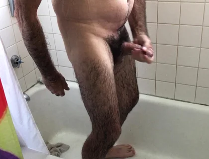 Hairy Mature Daddy Ohtrevor Big Wet Hard Cock.