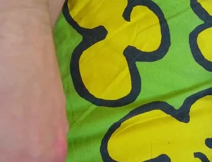 Tanning My Dick Outdoors