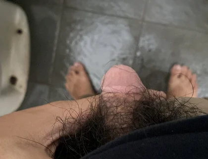 A Private Moment in My Friend’s Bathroom