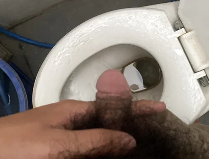 Lost Control for a Moment in the Bathroom