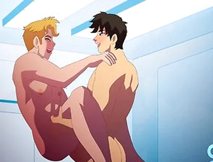 Car Toon In Suyin And Daniel, Hot Fit Dudes Suck, Ride & Breed Each Other Raw
