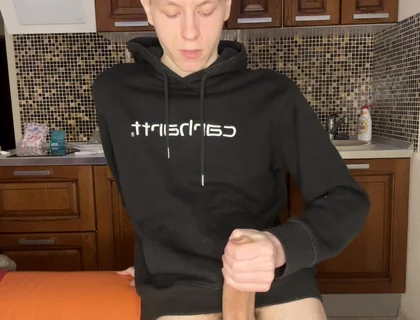 18yo Alone Strokes Monster Dick Imagining Classmate Begging