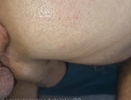 Damn, What a Fuck with Hot Cum! My Cock Was Filled with Sweet Cum From Fucking My Ass!