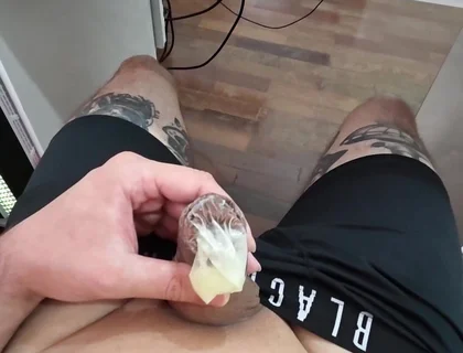 I Filled a Condom with Milk