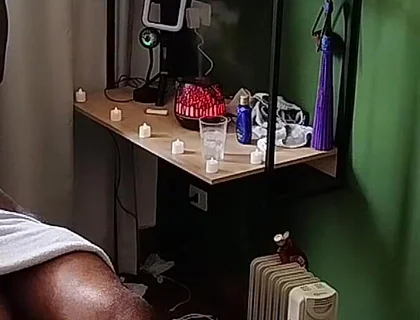 Camera Image of Bear on Massage.