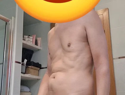 Watch Me on a Nude Morning Getting Horny, Jerk off and Shower