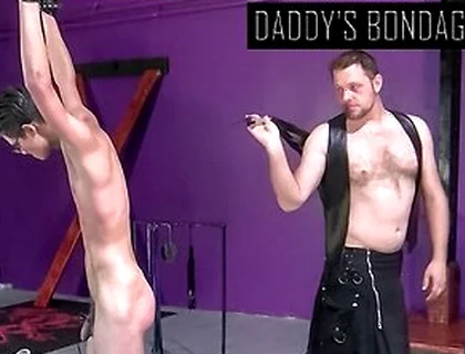 Master Vin Takes Pleasure In Hearing Justin Martinez Groan With His Torments