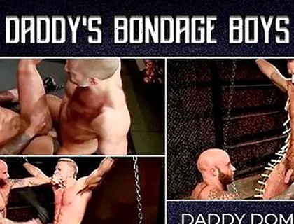 Dirk Caber, Drake Jaden And Daddy Dom - Hunk Dom Stepdaddy Gets His Ass Fucked Hard By His Muscled Sub