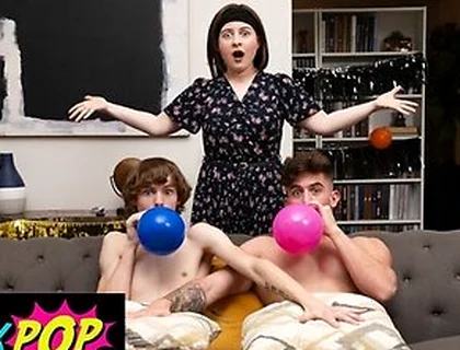 Spikey Dee Cant Blow Any Balloons So Trevor Brooks Shows Him How To Blow Like A Pro