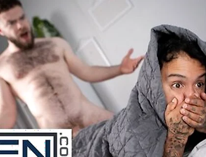 Men - Adrian Zuki Catches Marcus Mcniell Fucking A Sex Doll And Secretely Takes Its Place