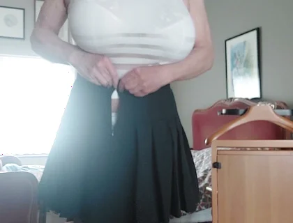 Sunday morning getting clothed