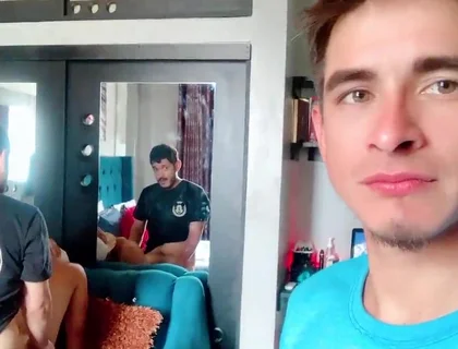 My Neighbor Is Helping Me Film a Premium Porn Scene!