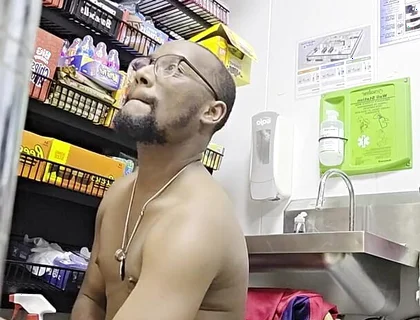 Jerking off at My Second Job