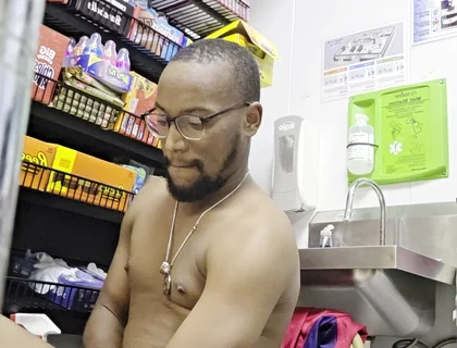 Jerking off at My Second Job