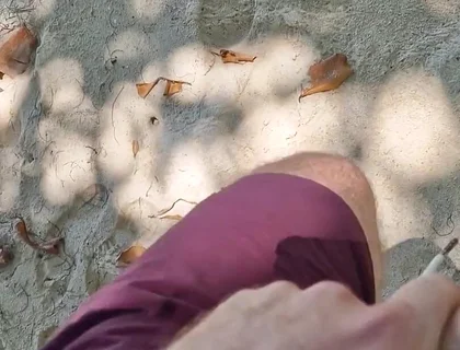 Jerking and Cumming on a Carribean Island