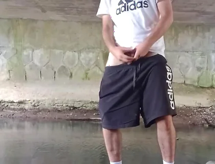 Playing with My Pet Under the Bridge