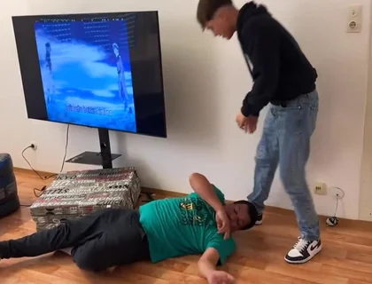 Germany bad boys sneaker feet masters