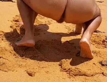 Ladysilva Hot Ass on the Beach