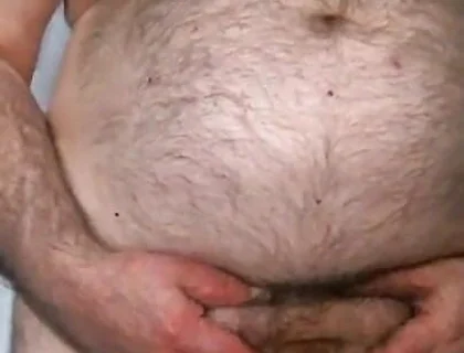 Coach Karl Rubs and Strokes During a Live Cam Show