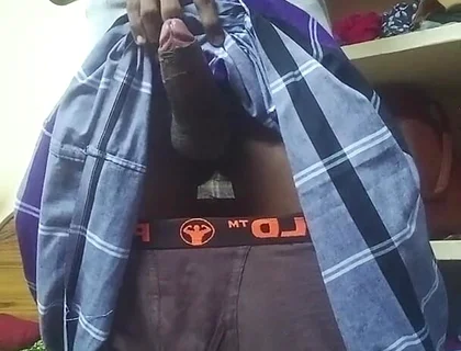 Desi Teen Boy Cumshot and Jerk off in Home.