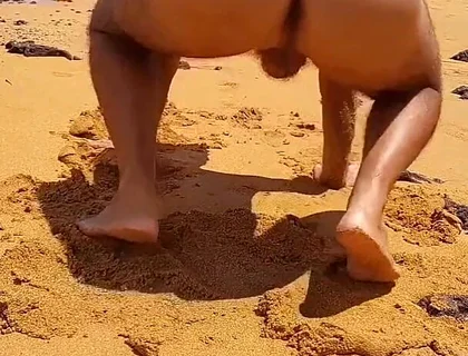 Ladysilva Hot Ass on the Beach