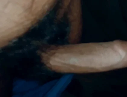 Indian Desi Long Fat Black Cock Masturbation