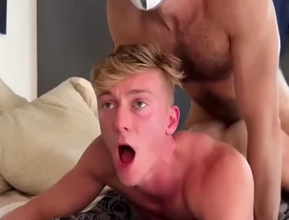 Large 10-pounder Pounding Wild Blond Bottom