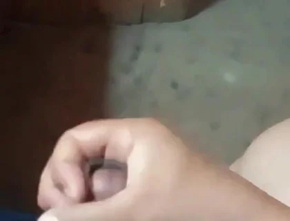 Chubby Daddy Teasing Himself Until Release