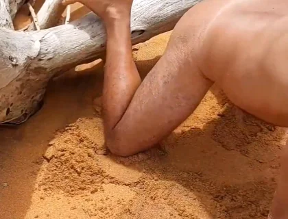 Ladysilva Naked on the Beach Who Will Put It Nice in My Hot Ass with a Sexy Tan Line