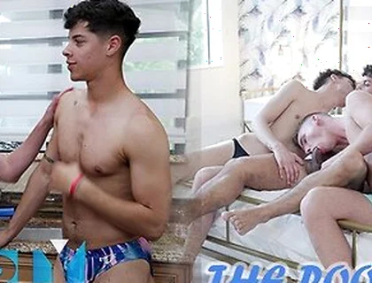 Nastytwinks - Poolboy - Jack Waters, Jordan Haze, Zayne Bright - Hot Twinks Fuck Their Poolboy Raw