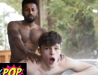 Braxton Cruz Gets A Handjob In The Hot Tub, Then Fucks A Twink In Doggystyle