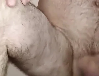 Fucking Ass with a Thick, Black Dildo 1