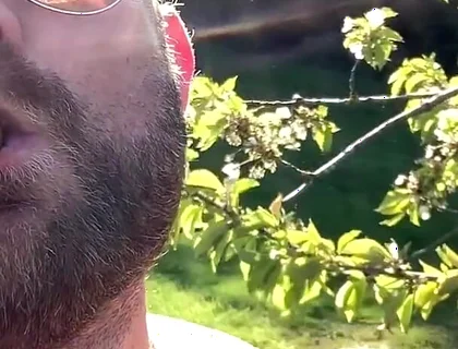 Smoking My Cigar Outdoors in the Summer Heat
