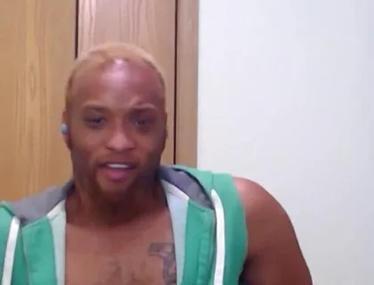 Jerking off in My Green Vest for a Friend
