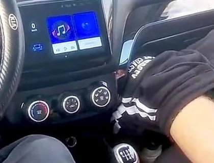 Truckers Came on the Highway by Jerking Each Other off, Lots of Cum, Big Dicks.