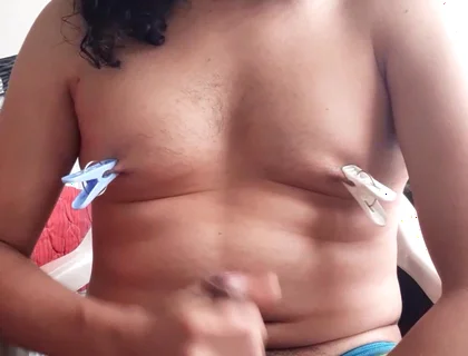 I Play with My Nipples While I Jerk off