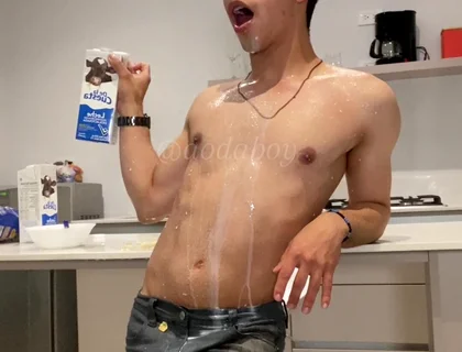 Shower Milk and Cum