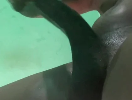 Part 2 Long Dick Guy Hides and Beat His Big Black Cock