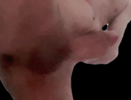 Masturbating Standing up