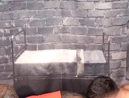 Prison Fuck with Hairy Otter