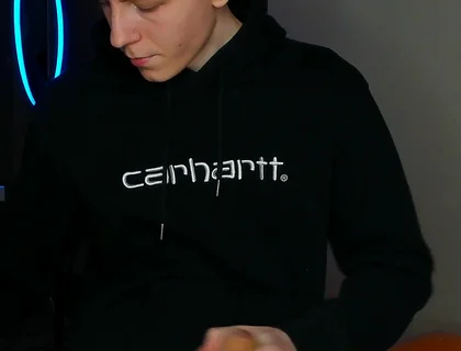 Horny College Twink Edges Huge Cock Until Explosive Cumshot